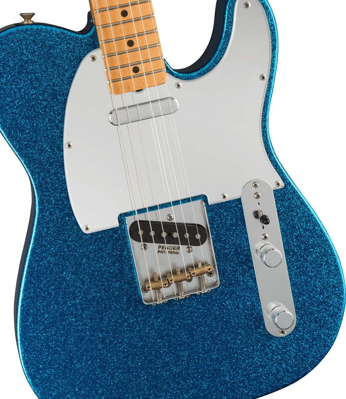 J Mascis Telecaster Bottle Rocket Blue Flake