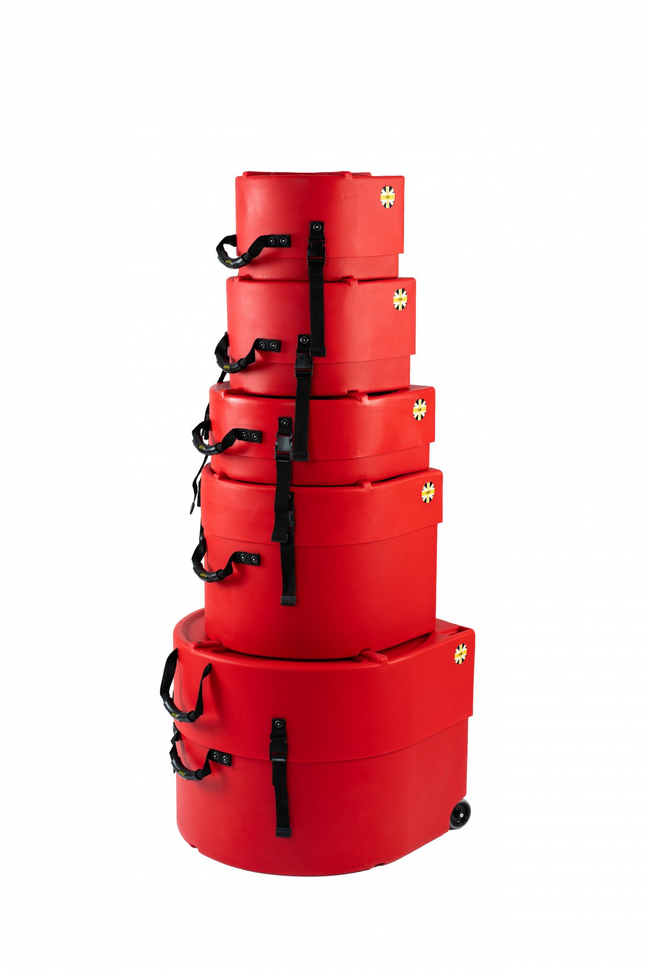 HLROCKFUS-6R Rock/Fusion Case Set - Red