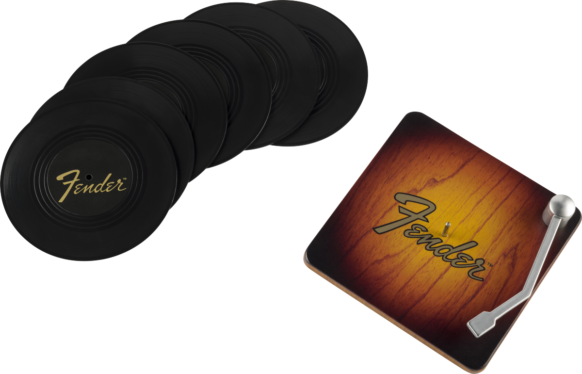 Sunburst Turntable Coaster Set
