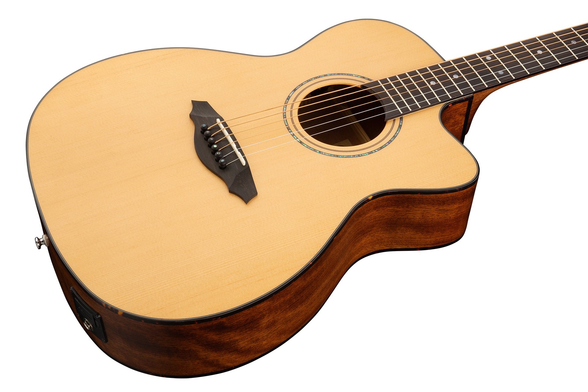 Legacy Series FF 14 SV Folk, with Cutaway & EQ - Vintage Transparent Satin Natural Tinted