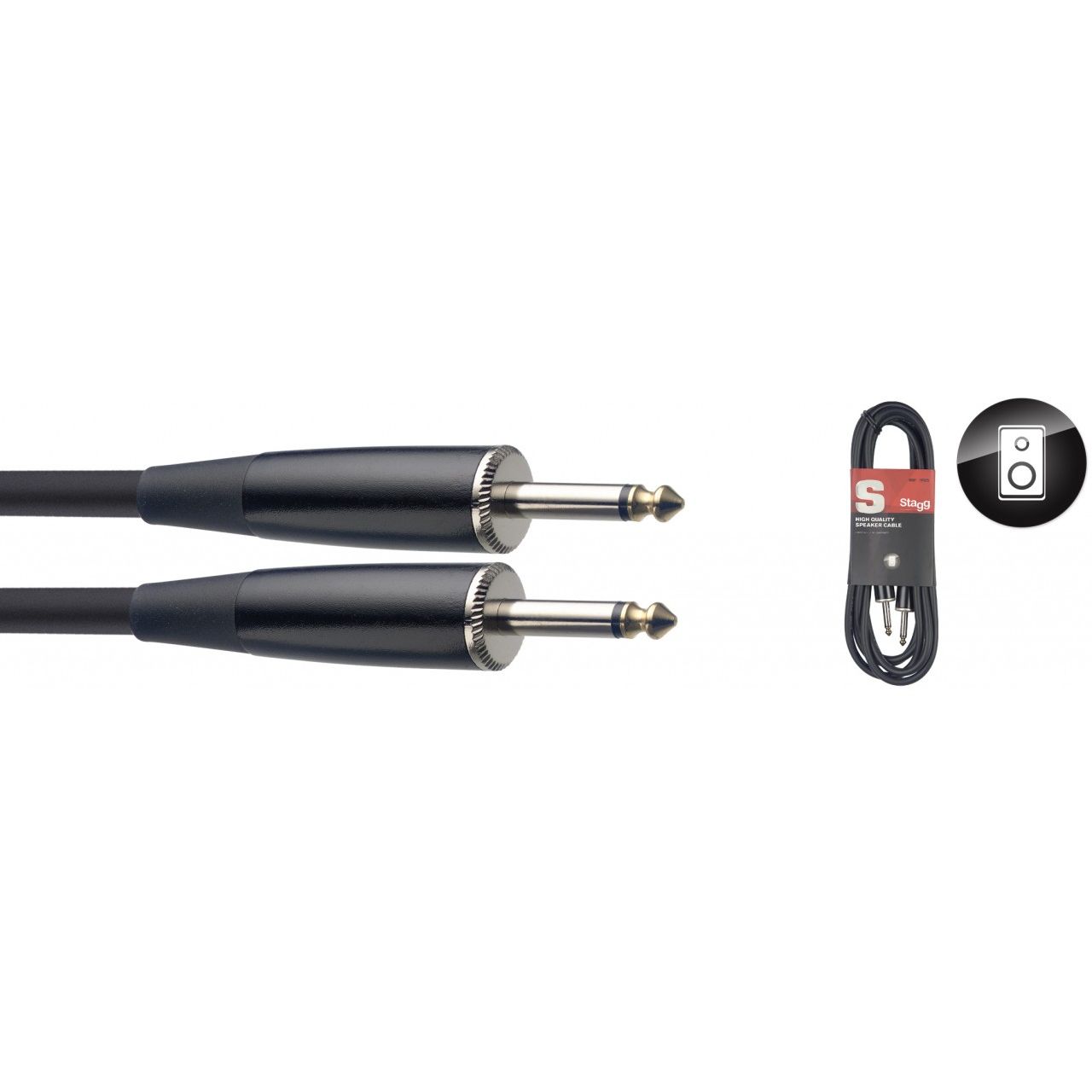 Lautsprecherkabel 2x2,5mm² - Klinke - 10m