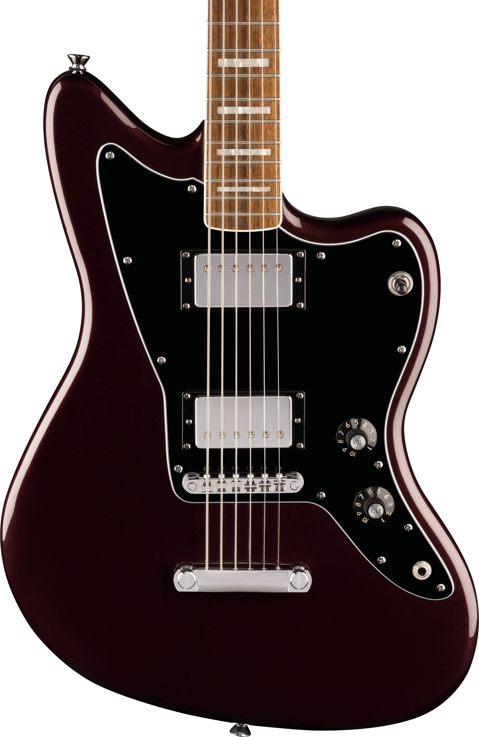 Paranormal Baritone Jazzmaster HH Oxblood