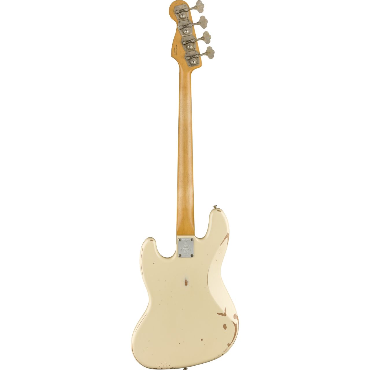 60th Anniversary Roadworn 60s Jazz Bass®, Pau Ferro, Olympic White