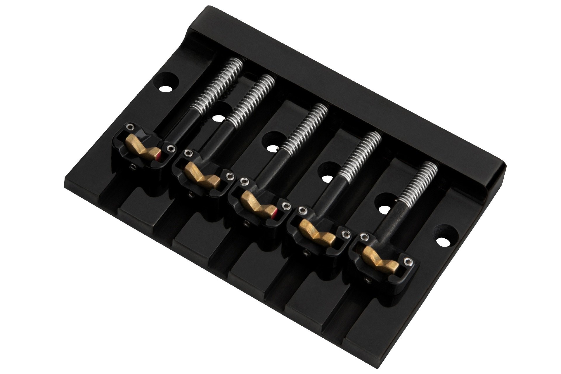 HIPSHOT 5 String KickAss Bass Bridge - Mounting Style I - Black