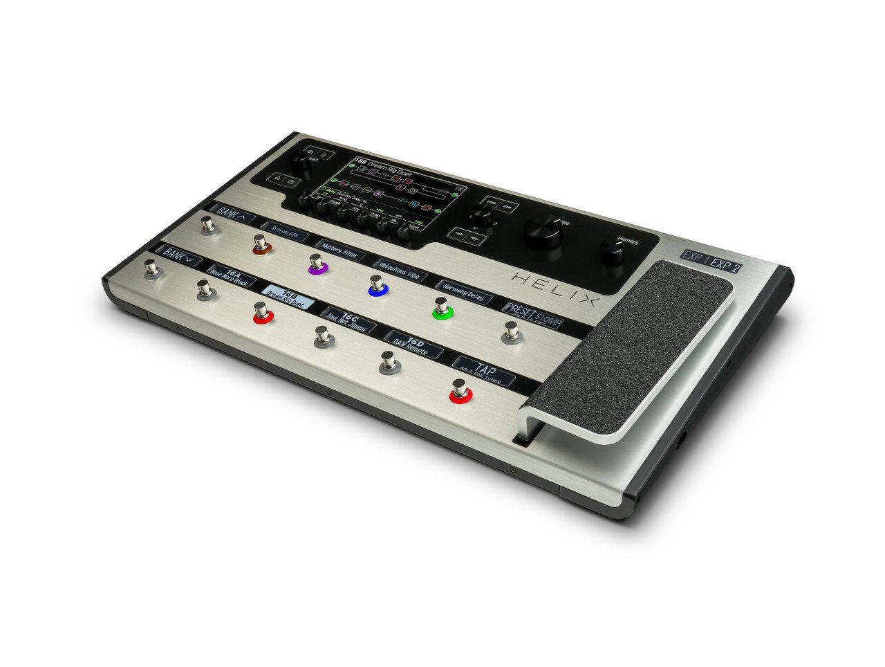 Helix Floor Flagship Amp & Effects Processor: Limited Edition Platinum