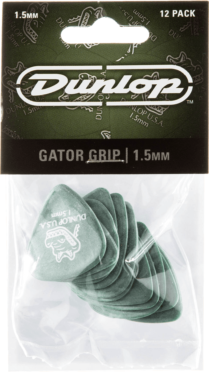 Plektrum Gator Grip 1.50 mm Player's Pack (12 Stck.)