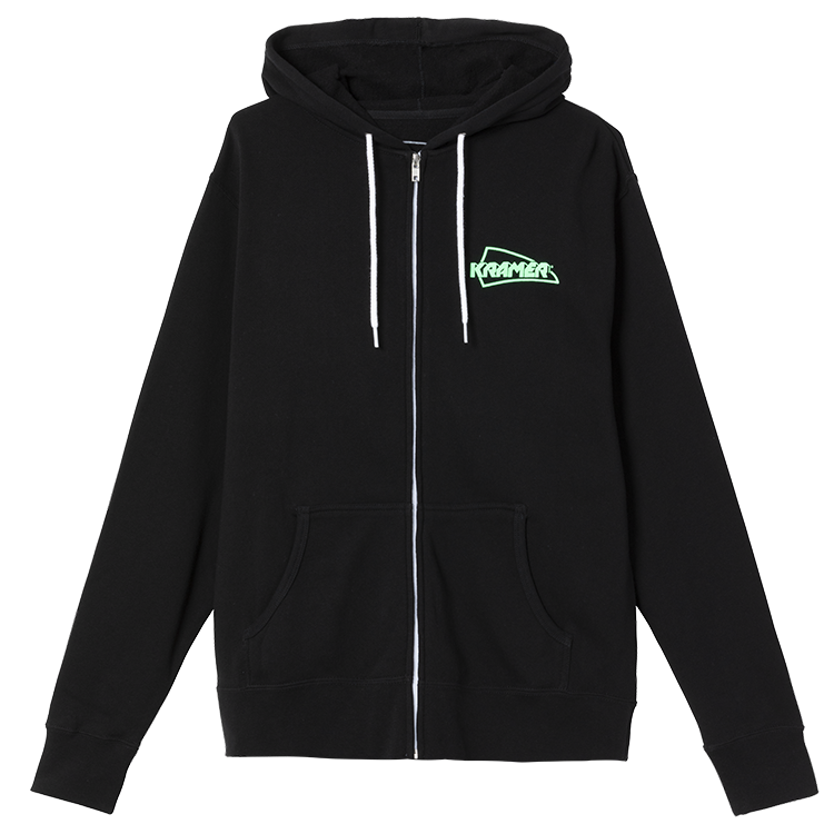 Made to Rock Hard Fullzip Hoodie (Black) XS