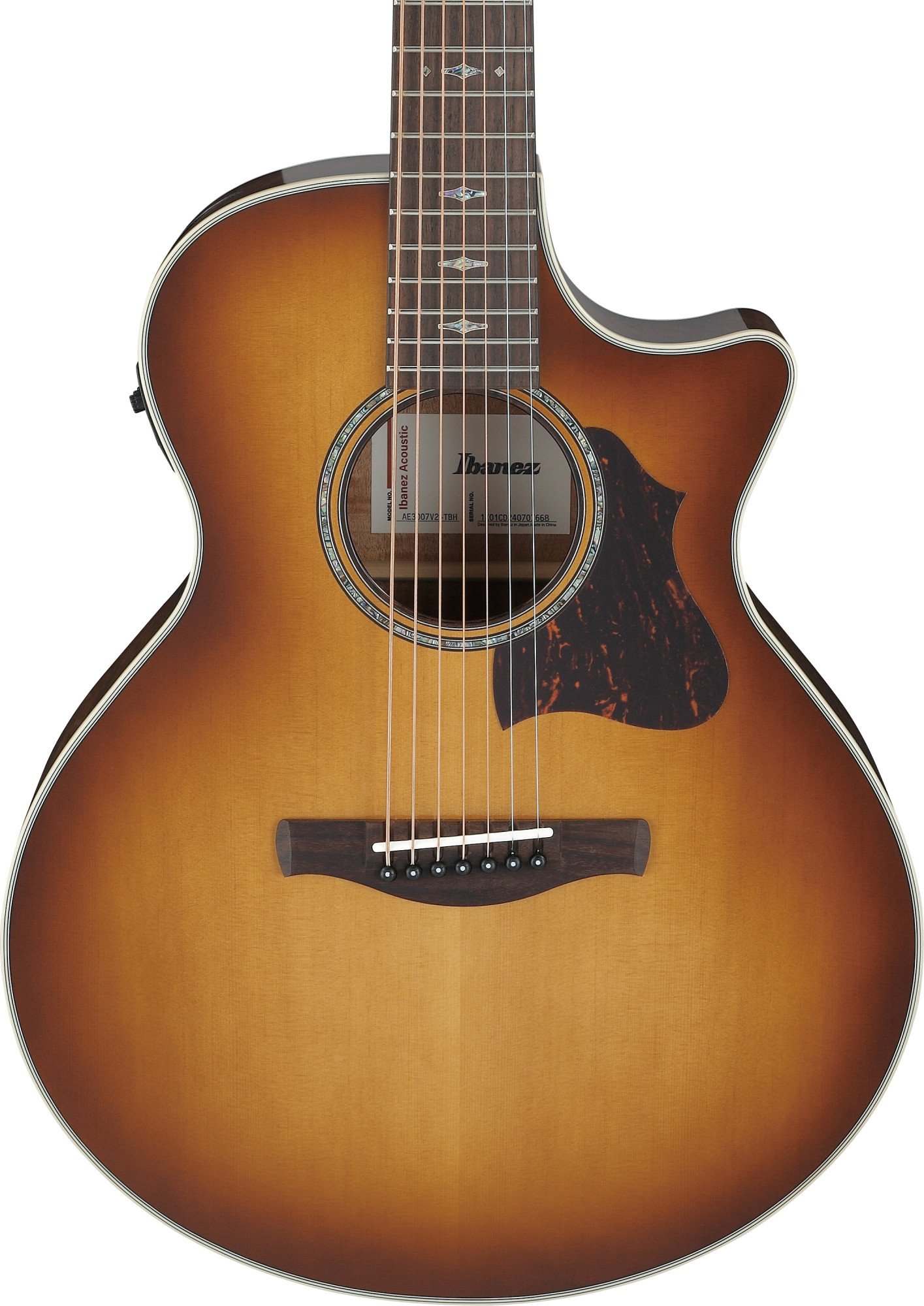 AE3007FMH-TBH 7-Saiter Westerngitarre mit Pickup