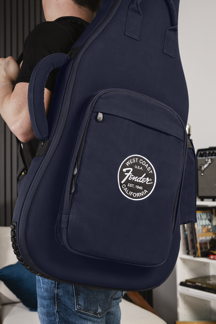 Troubadour Electric Guitar Gig Bag Navy