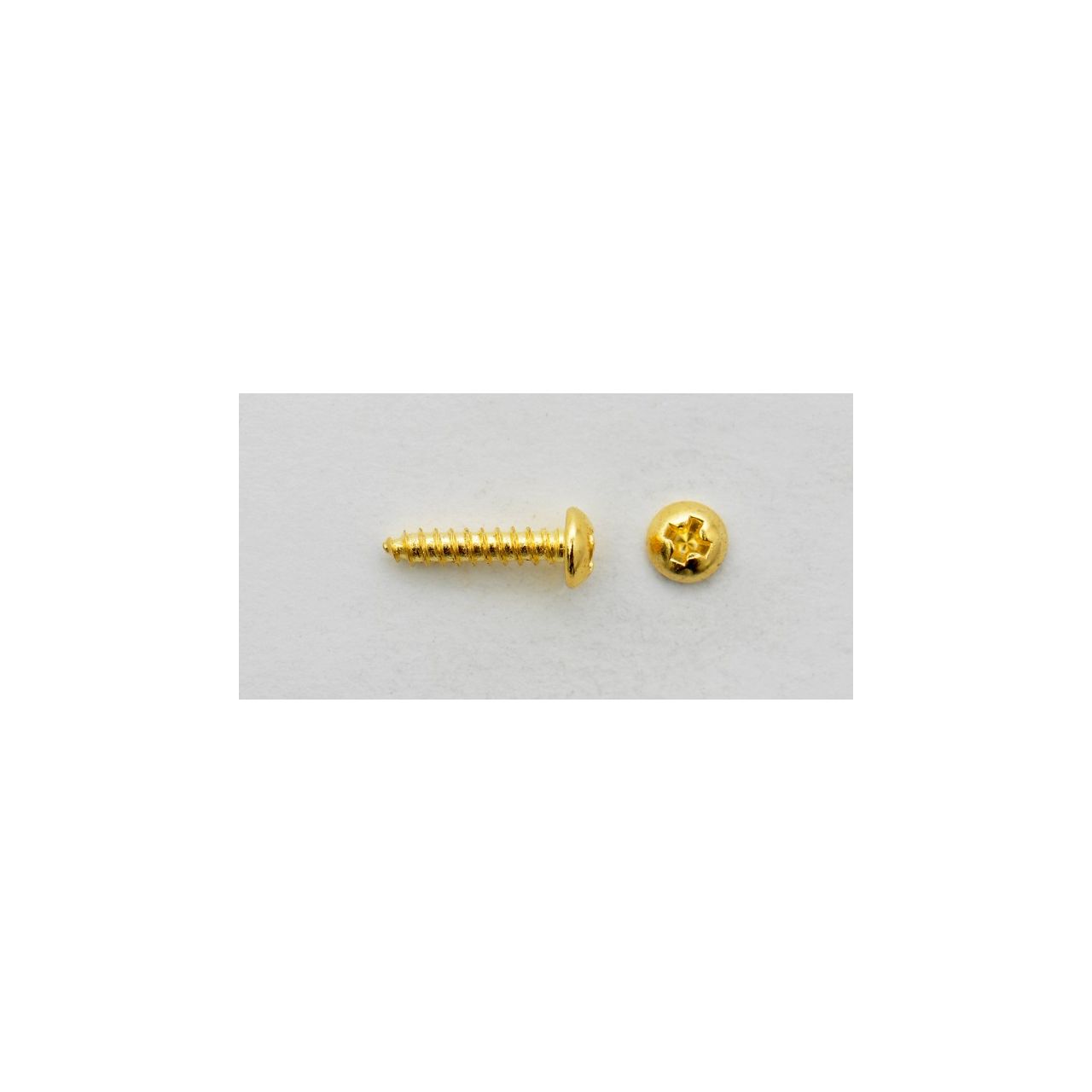 SR07G Mechaniken-Schraube, 2,2 x 9,5 mm, gold
