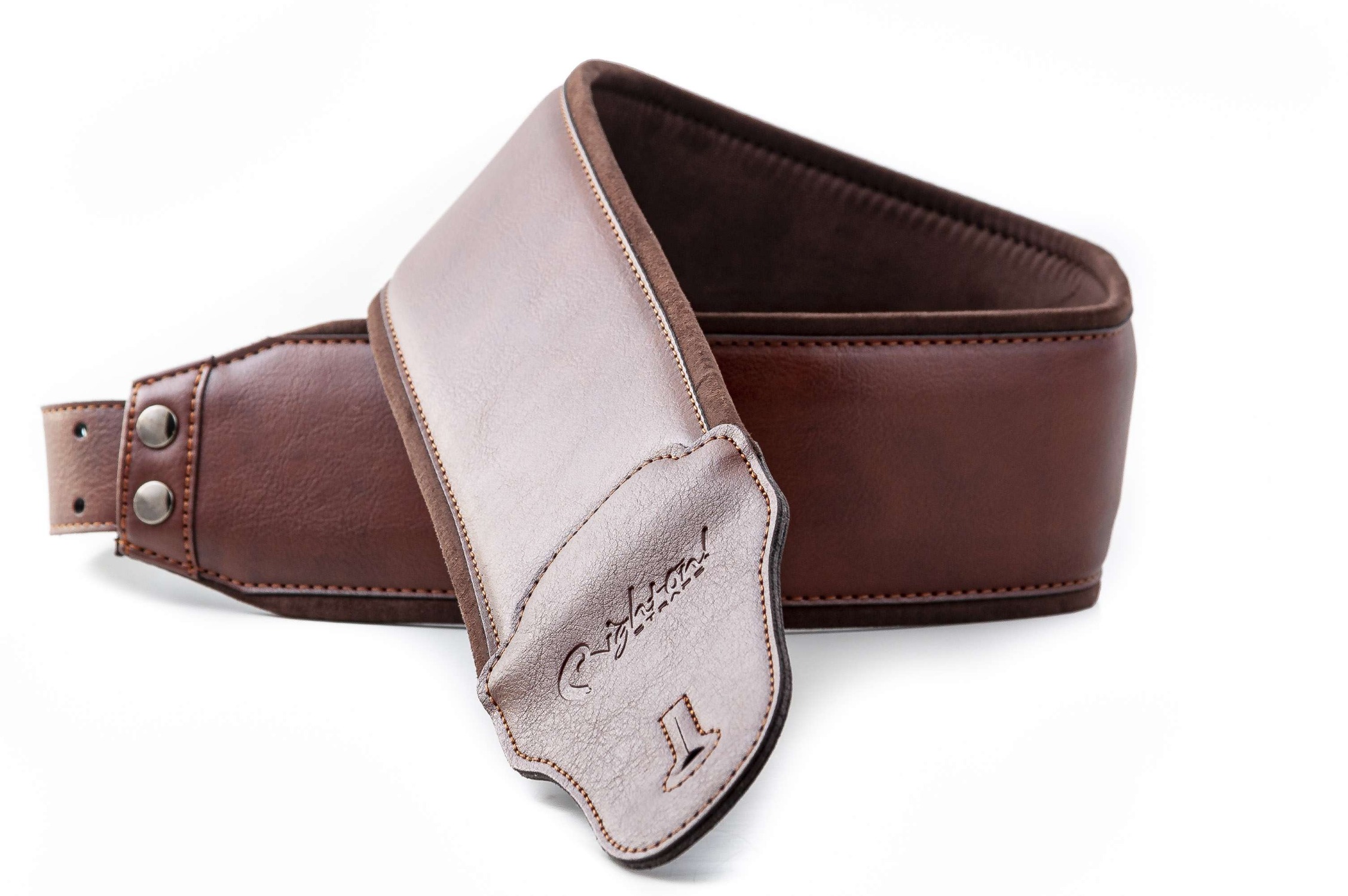 Charm-80 Brown Bass Strap