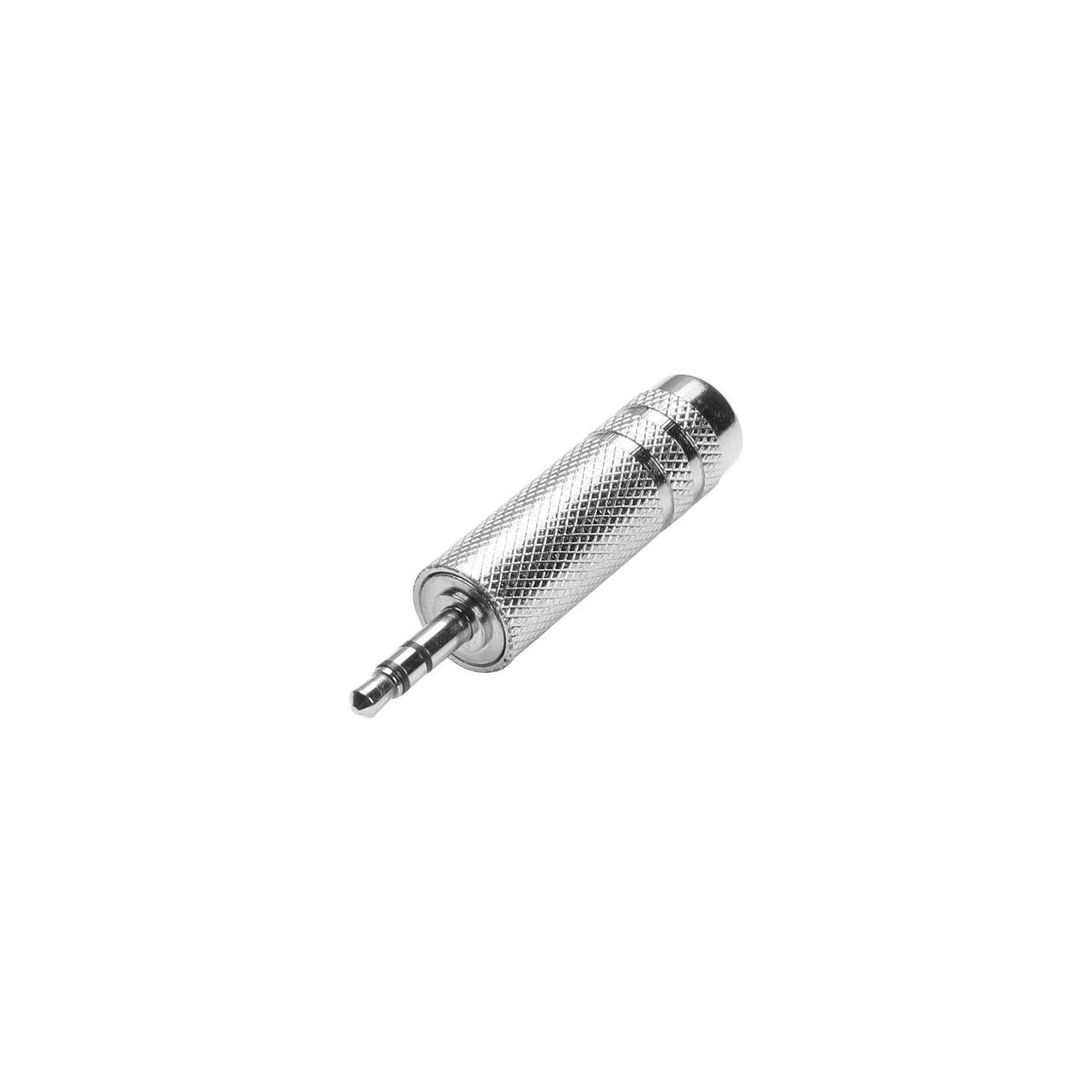 7895 - Adapter 6,35 mm Stereo-Klinkenbuchse auf 3,5 mm Stereo-Klinkenstecker