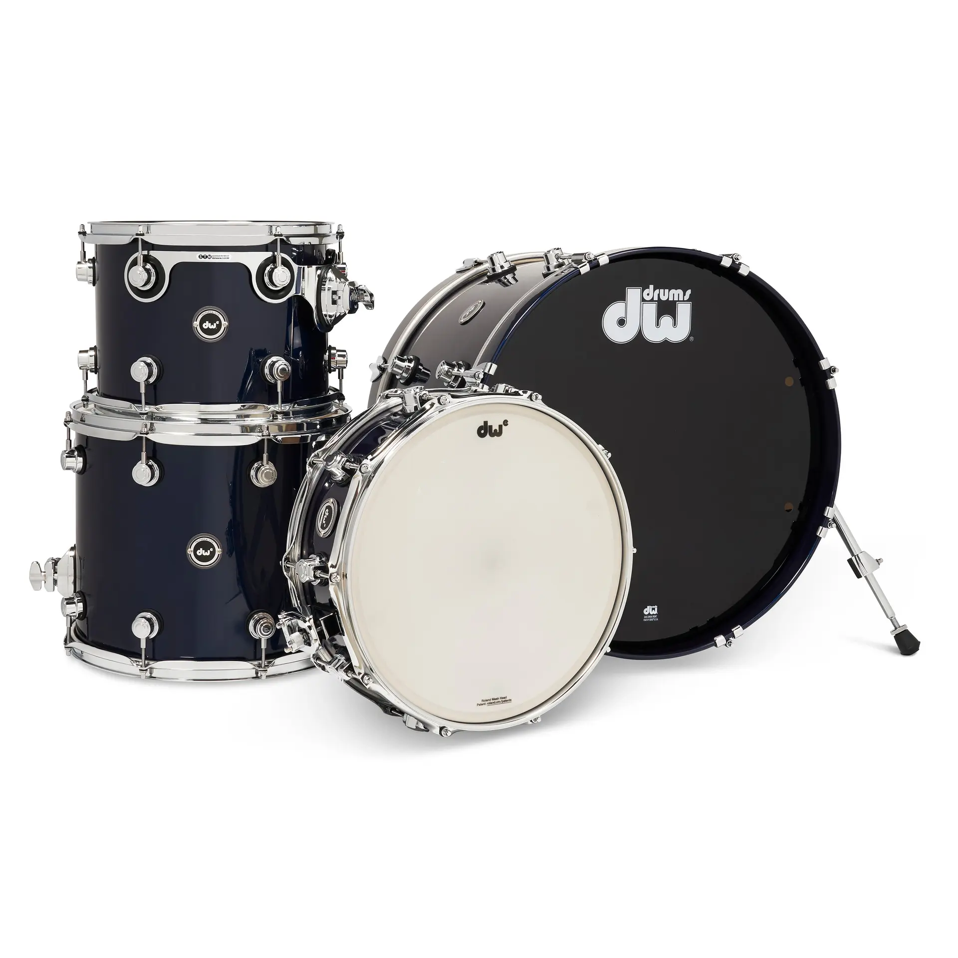 Midnight Blue Metallic | 4-teiliges Shell Pack