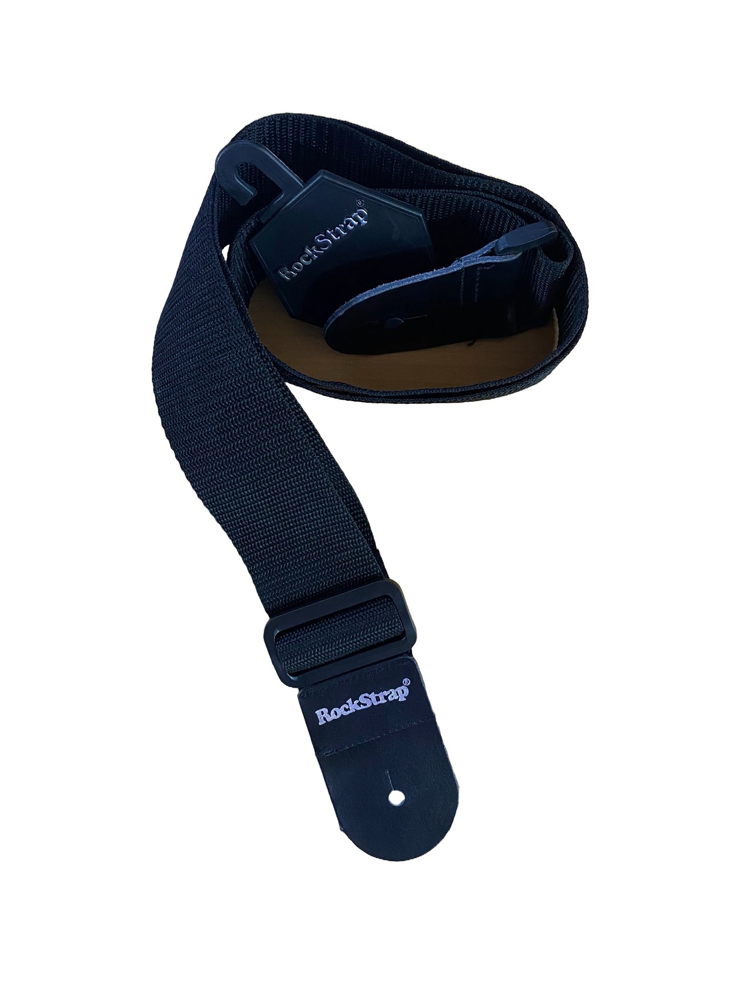  Rockstrap Nylon Guitar Strap - Black, 50 mm Width