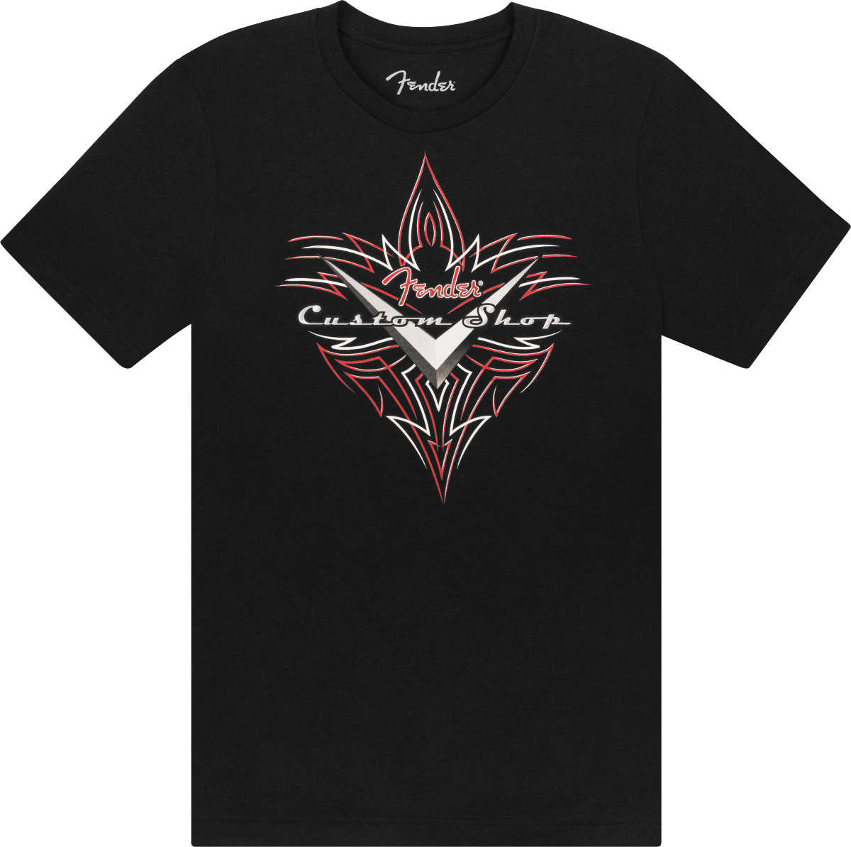 Custom Shop Pinstripe T-Shirt, Black, XXL