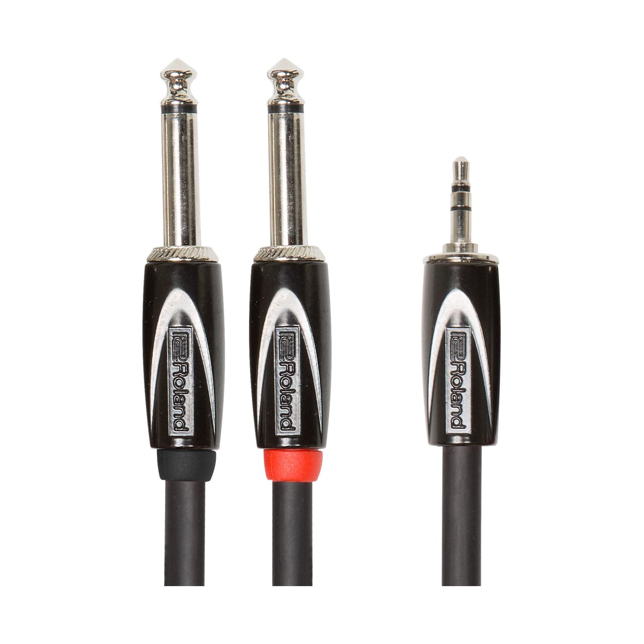 RCC-15-3528 15ft / 4.5m Interconnect Cable, 3.5mm TRS-Dual 1/4", Y Cable