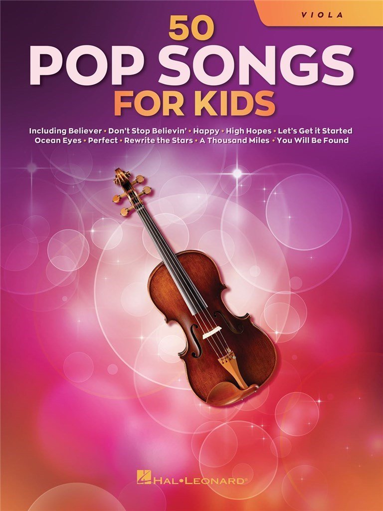50 Pop Songs für Kids für Violine