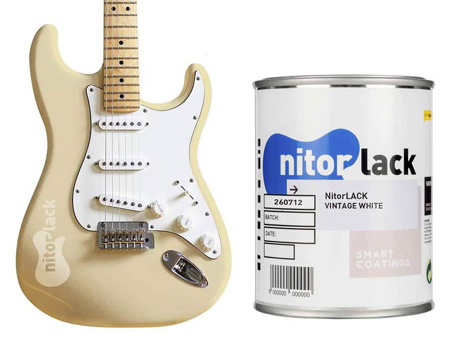 Nitrocelluloselack Aged vintage white - 500ml Dose