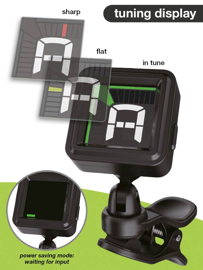 Chromatic Clip Tuner BTU-350 