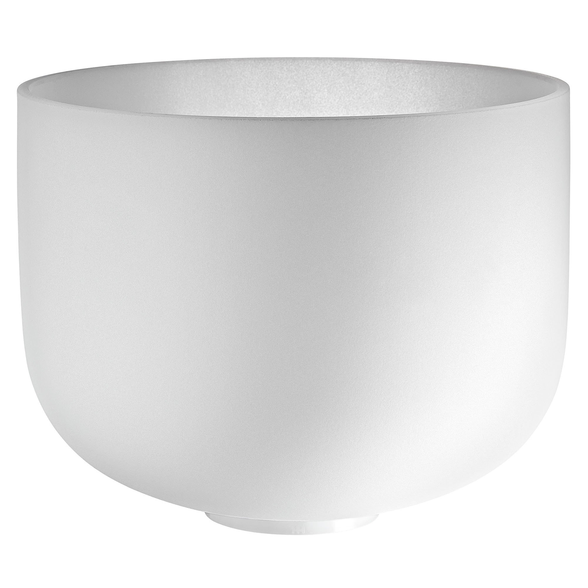 12" Crystal Singing Bowl, Ton F3,  440 Hz, Herzchakra