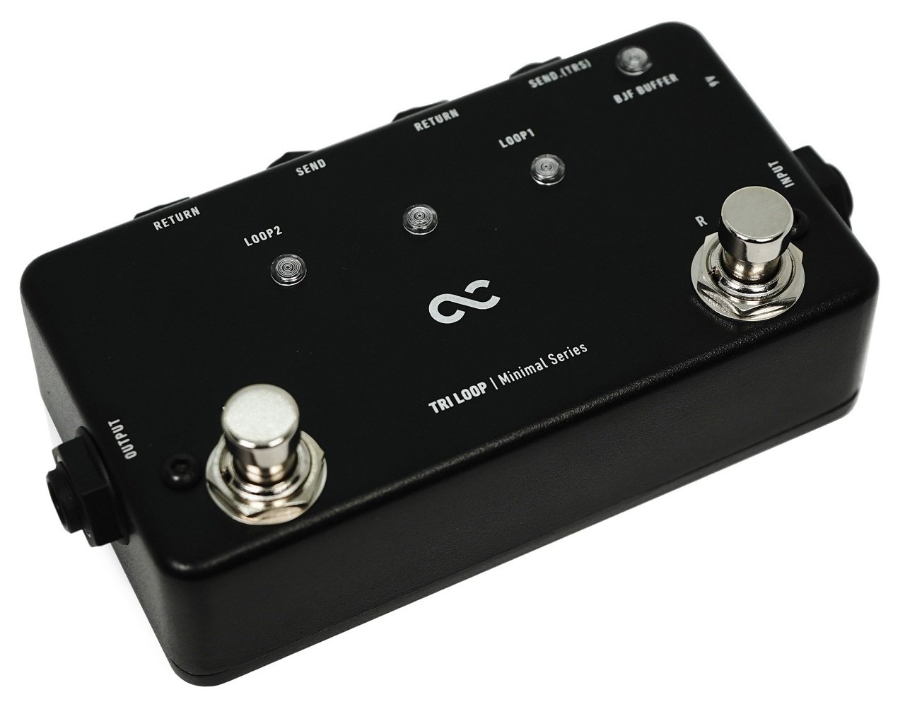 Minimal Series Tri Loop - True Bypass Looper / Remote Footswitch / Splitter