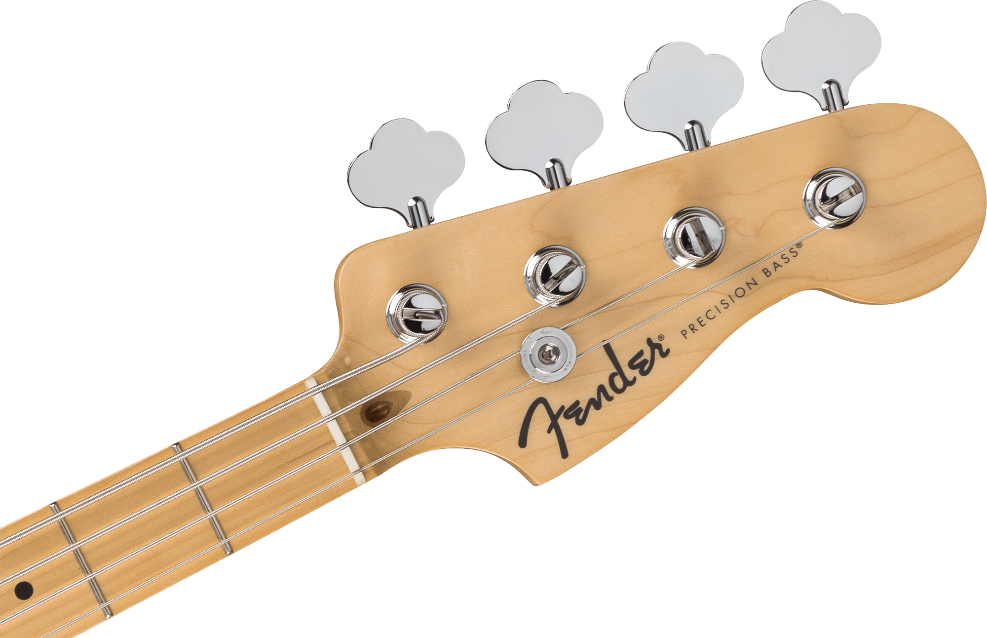 Standard Precision Bass Maple Olympic White