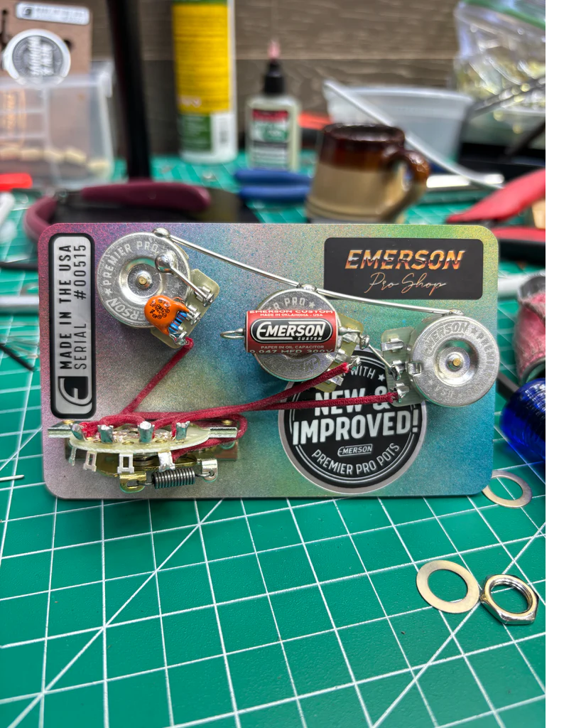 Premier Pro 5-Way PRS Silver Sky Prewired Kit (250K)