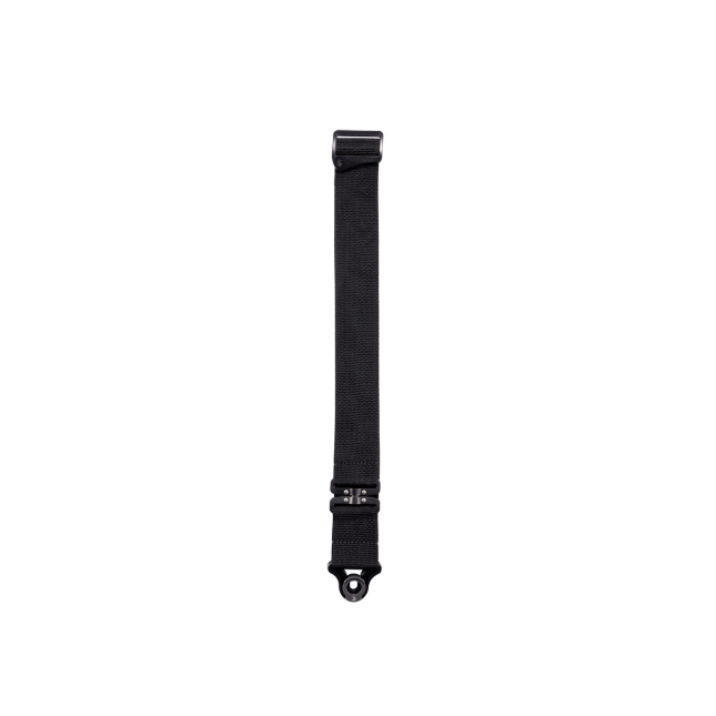 Auto Lock Swivel Polypro Gitarrengurt, Schwarz