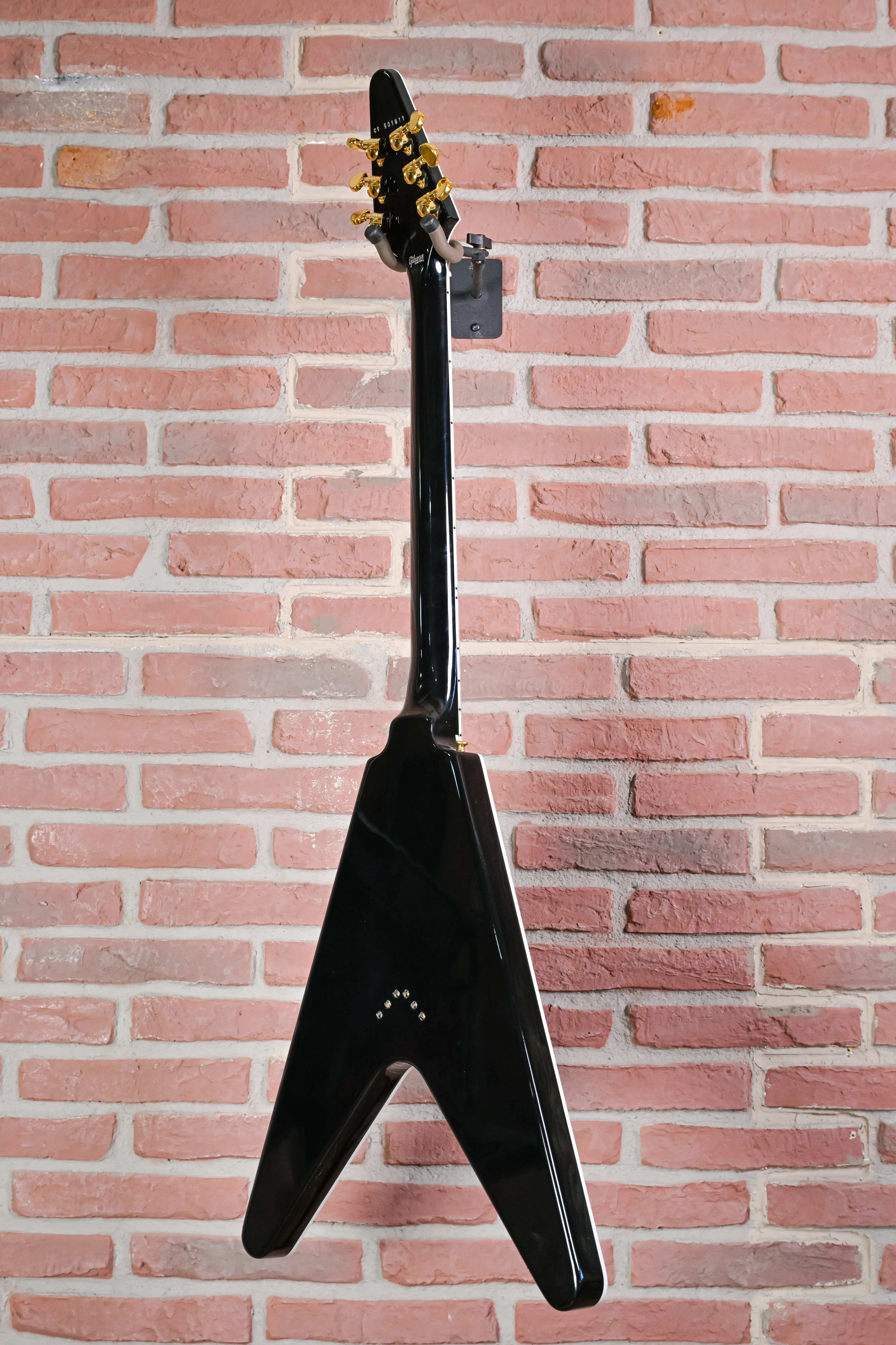 Custom Shop Flying V Figured Cobra Burst
