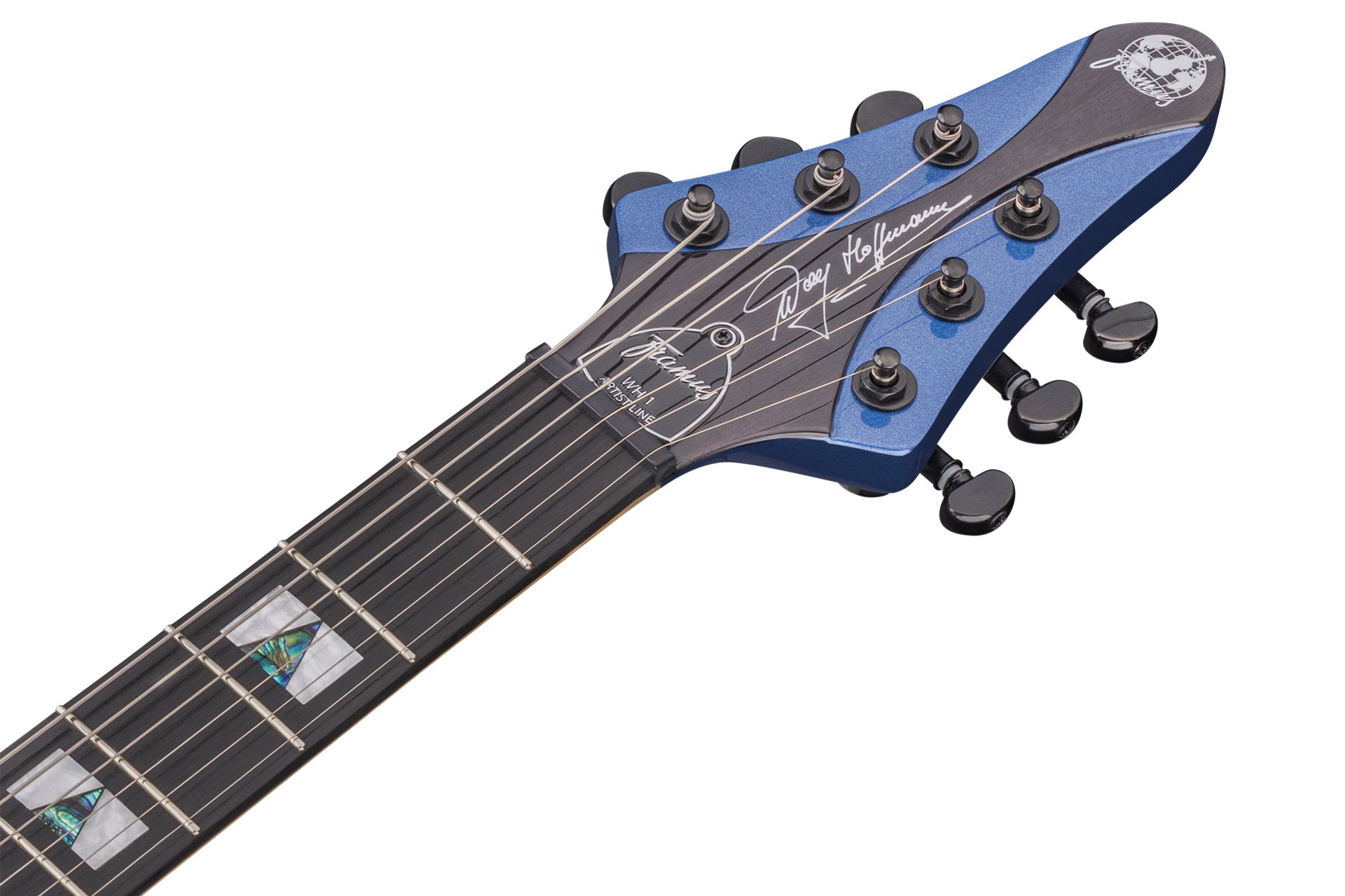 Artist Line Breaker WH-1 - Solid Dark Night Metallic High Polish E-Gitarre