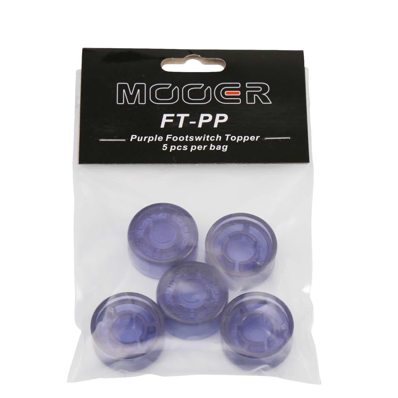 Candy Footswitch Topper Purple 5 pcs.