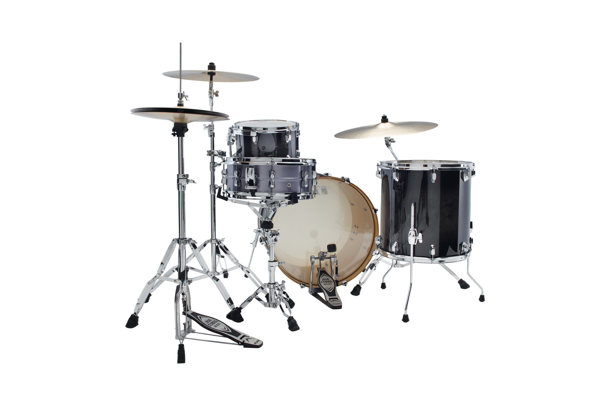 Superstar Classic Drum Set 3 teilig - Transparent Black