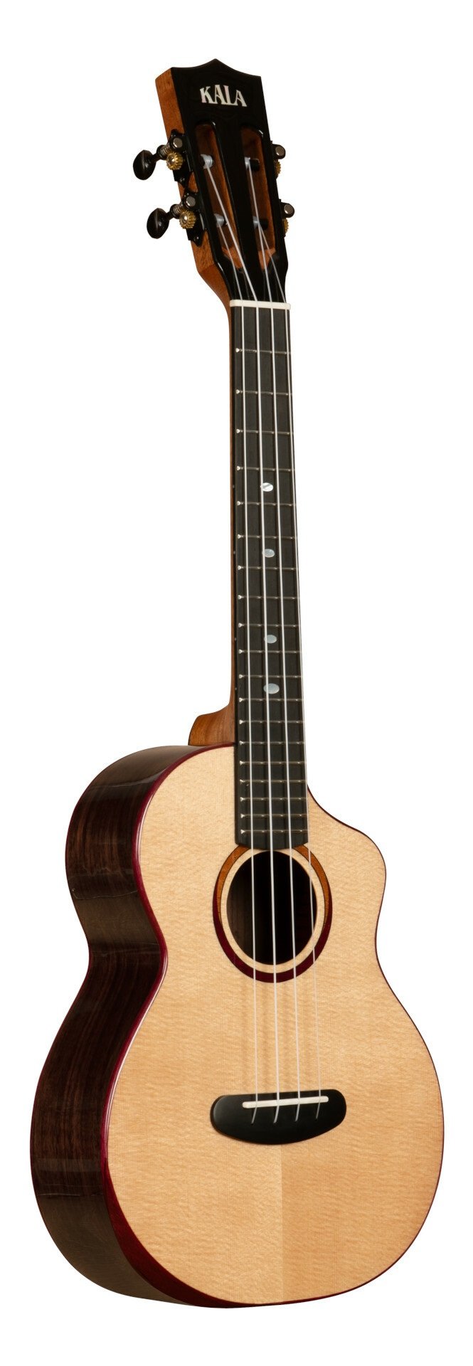 KA-CT-SSRW-TG-C Tenor Ukulele Contour All Solid Gloss Spruce Rosewood