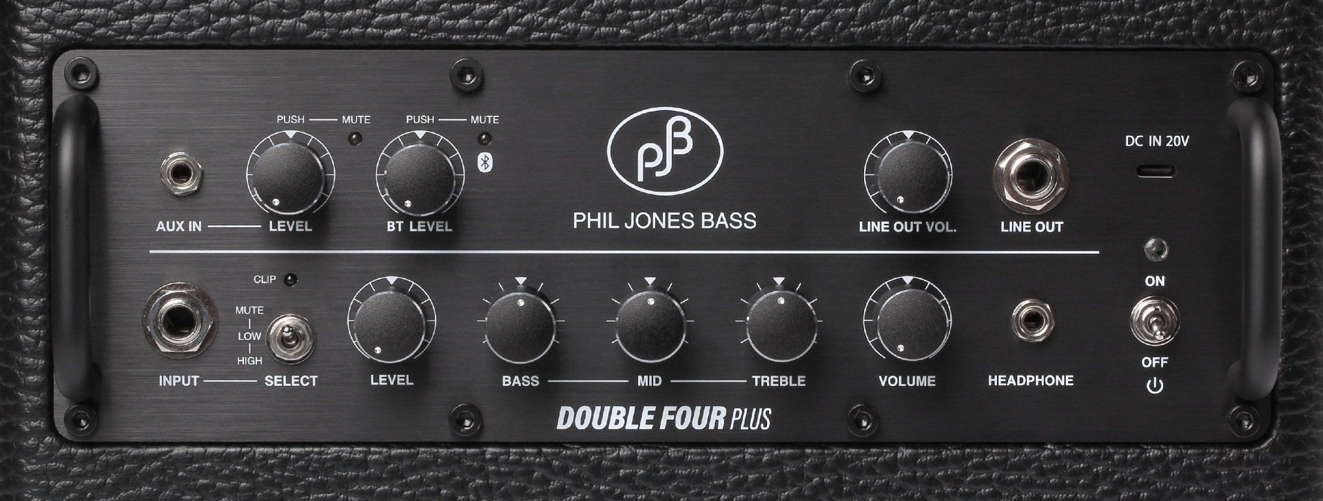 BG-80 Double Four Plus Bass Combo 90 Watt - Black