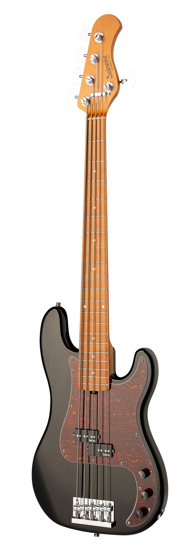MetroExpress Ultra Vintage P Bass 5-String Solid Black High Polish