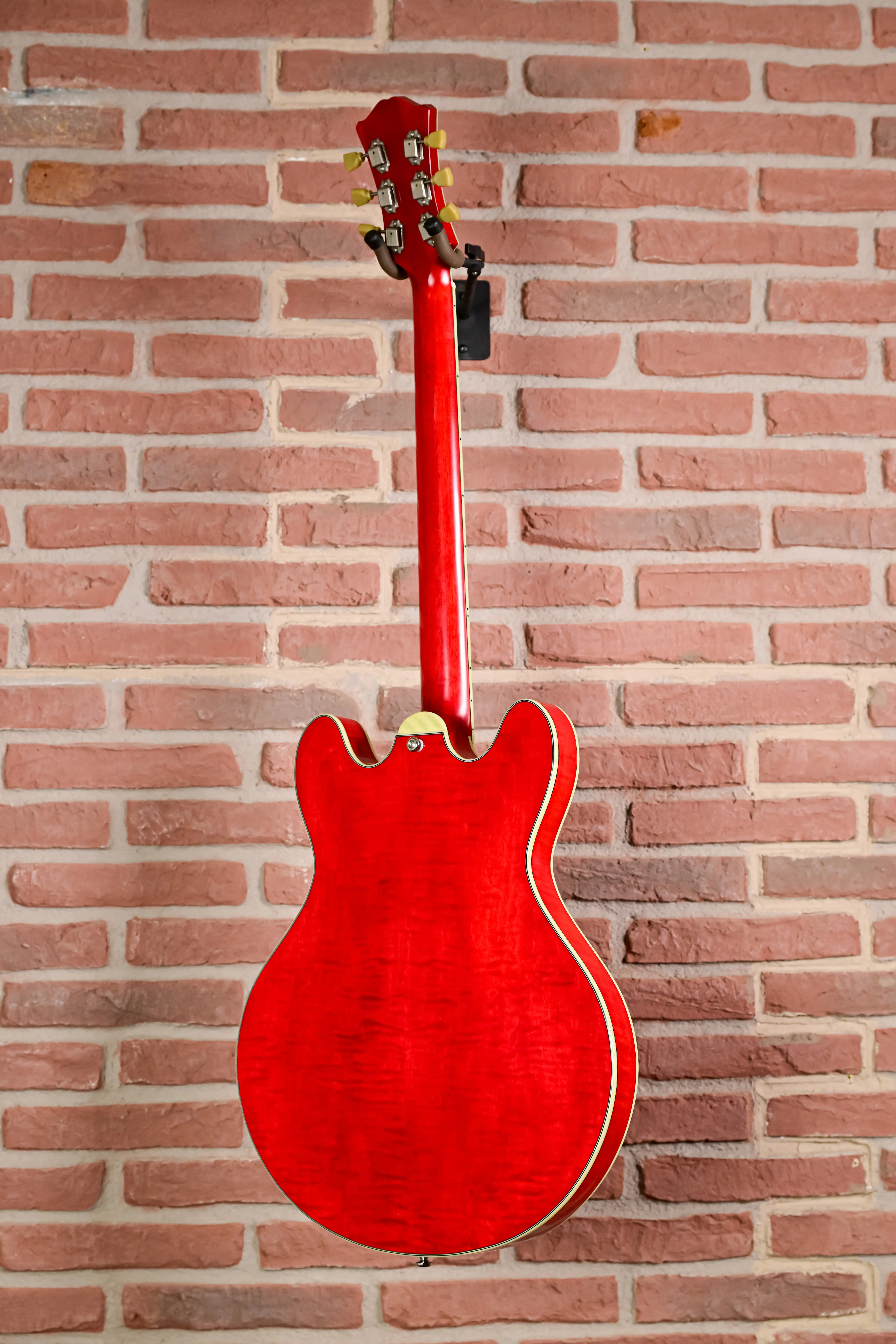 T59/TV-RD Thinline Hollowbody E-Gitarre Antique Red