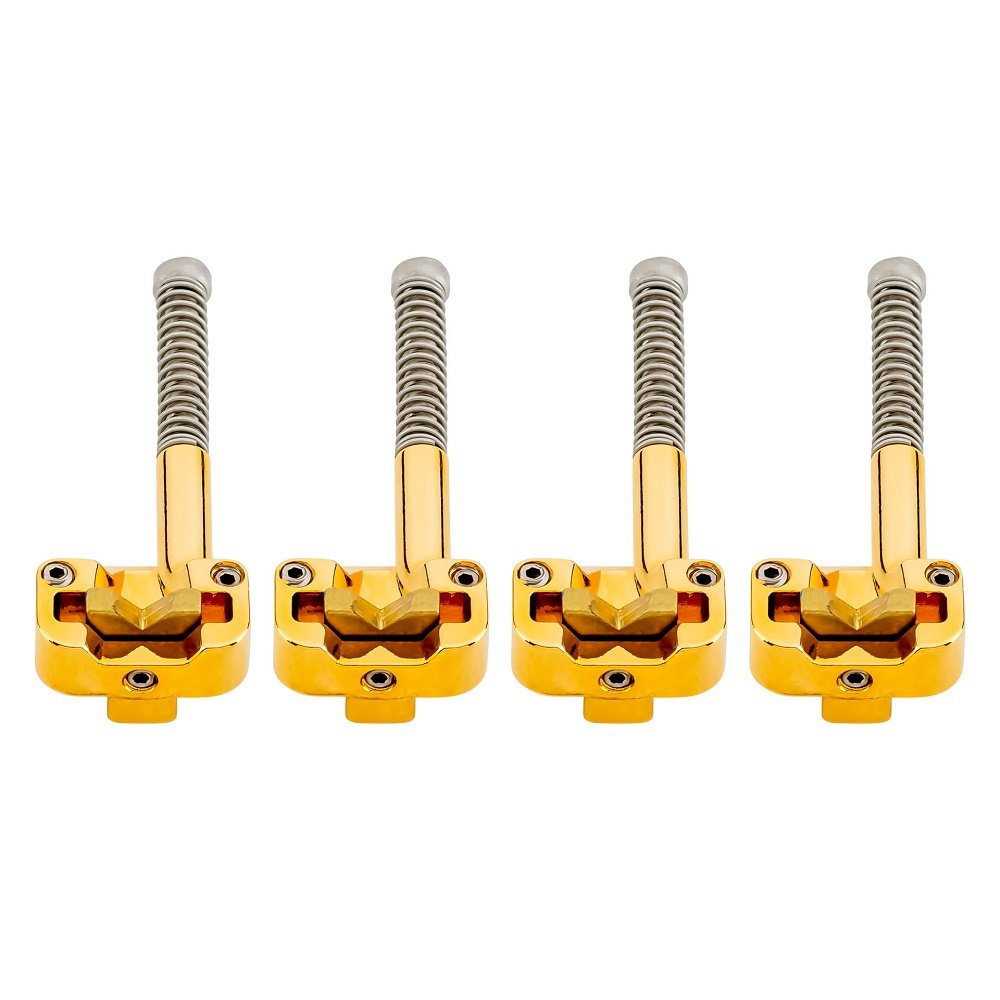 4 String KickAss Saddle Set -  Gold