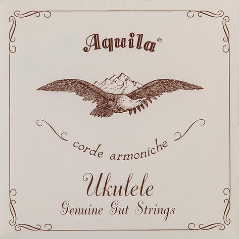 43U - Genuine Gut, Banjo Ukulele String Set, Soprano, High-G Tuning
