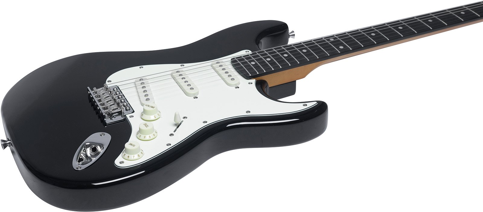 ST-400 E-Gitarre Black