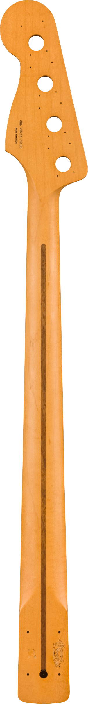 Precision to Jazz Bass Conversion Neck, 20 Med Jumbo Frets, 12" Radius, Pau Ferro