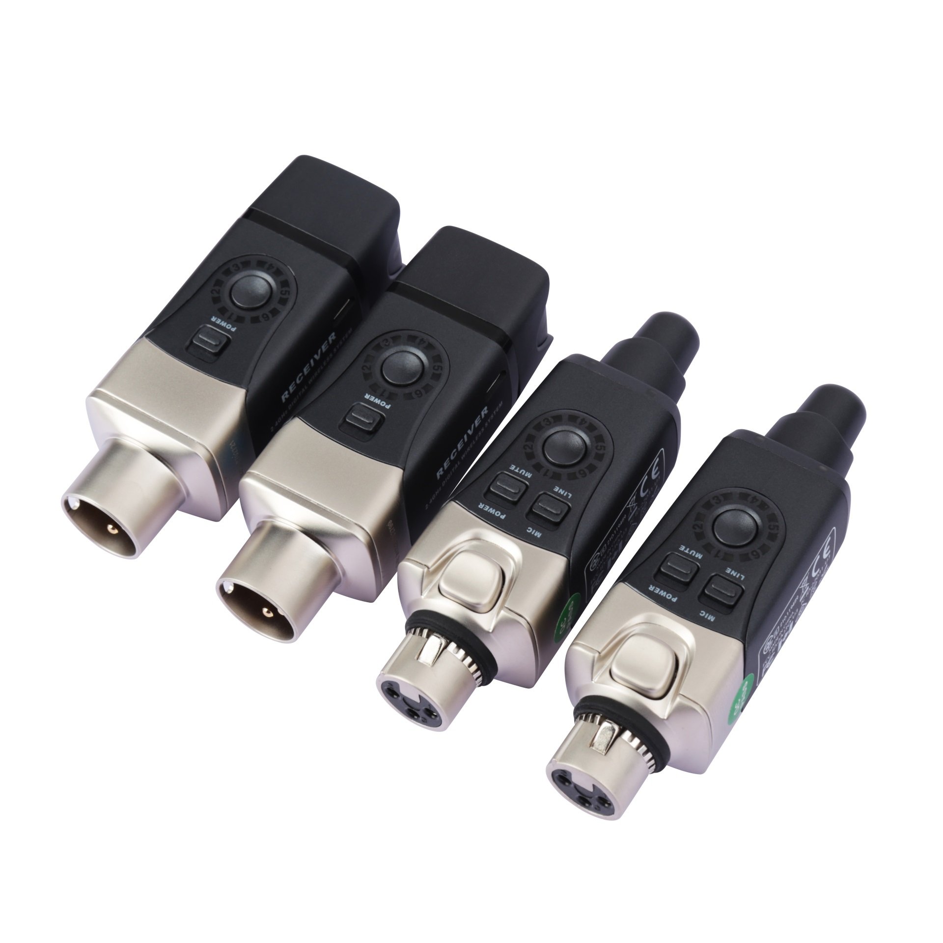 U3D Dual Wireless System for PA/DJ Systems