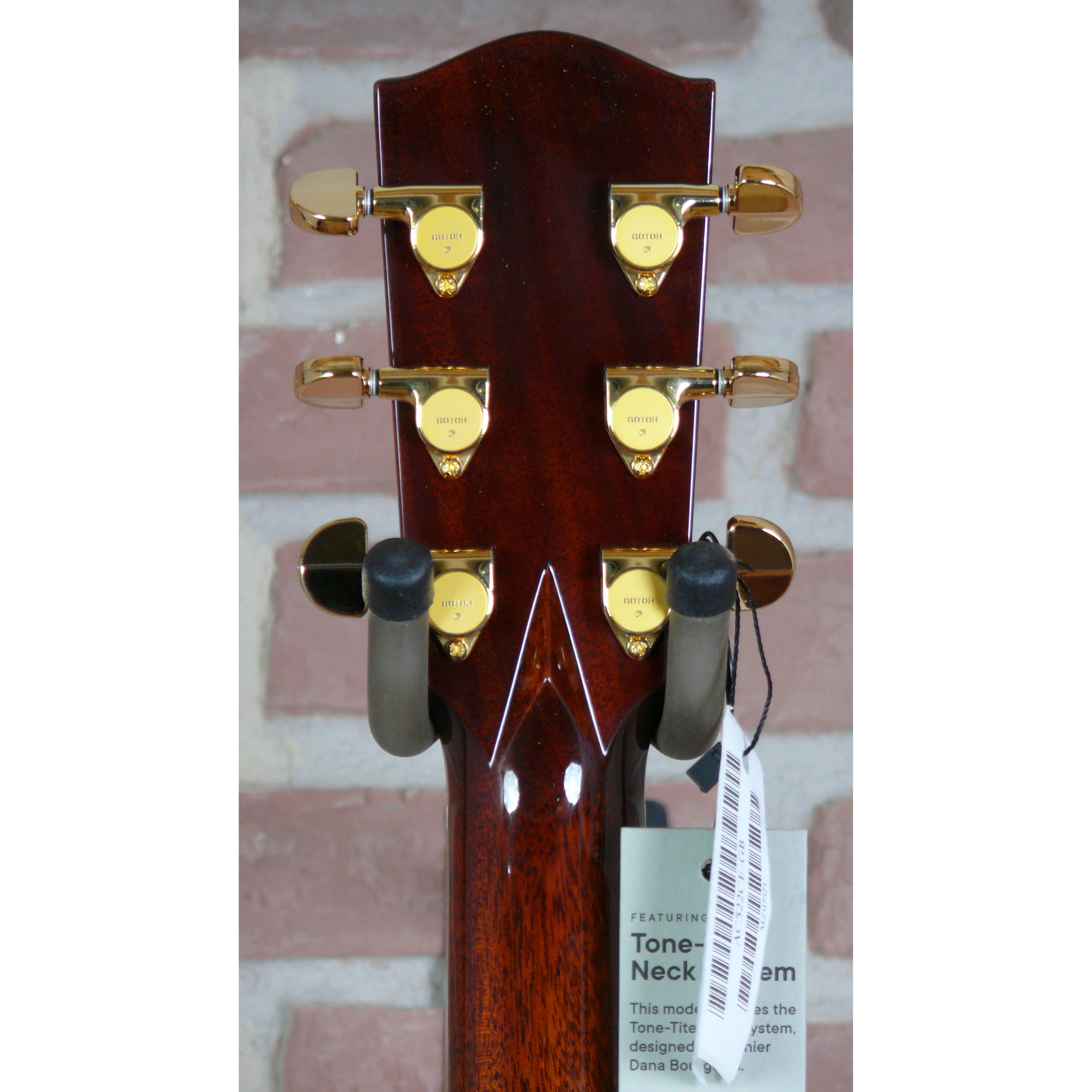 Eastman AC522CE-GB Headstock mit Mechaniken