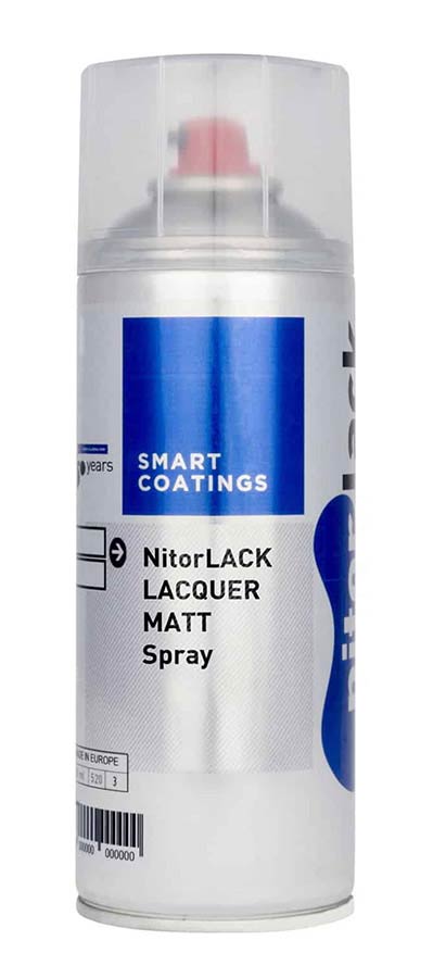 Nitrocelluloselack matt klar - 400ml Spraydose