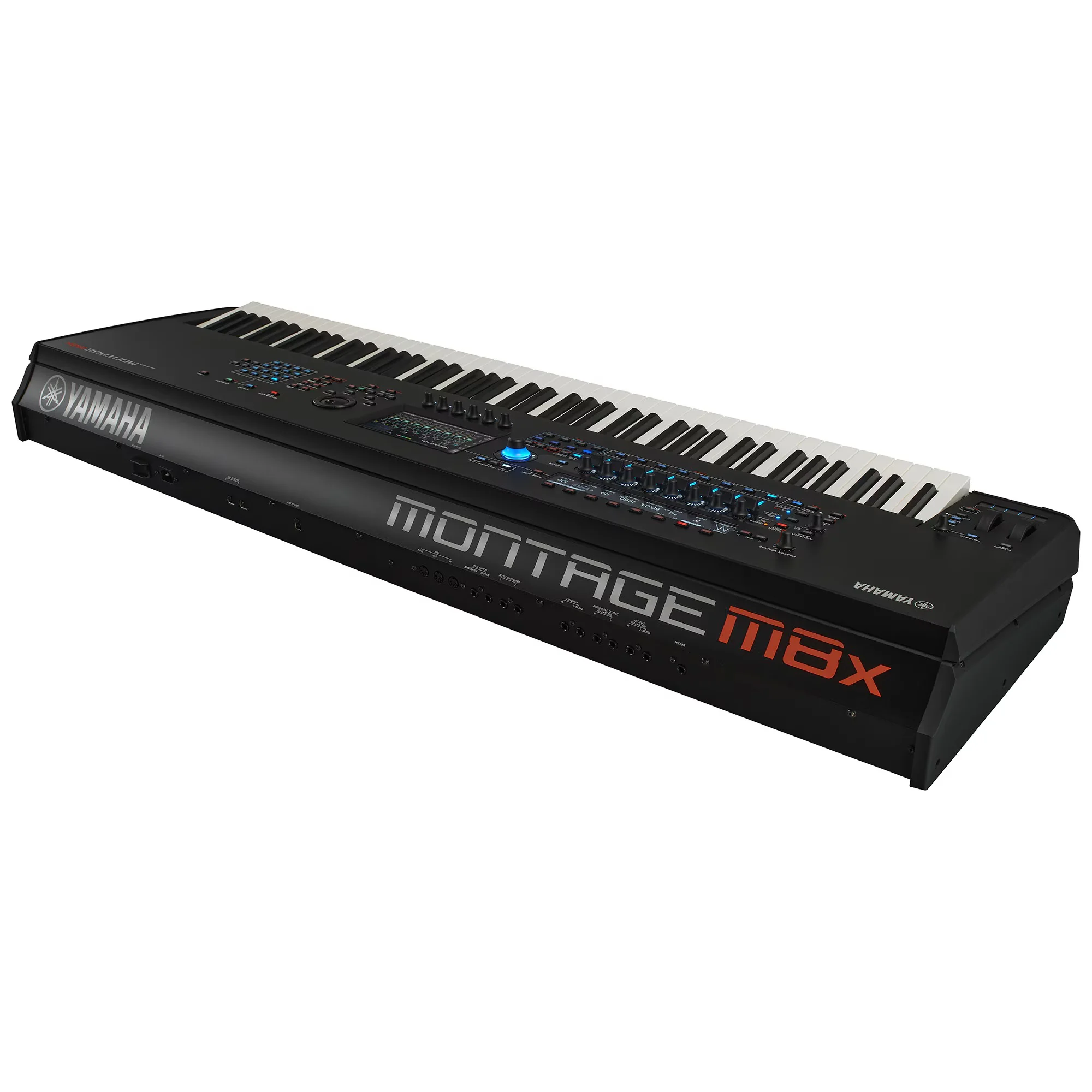 Yamaha Montage M8x Rückseite mit Audio I/O Anschlüssen