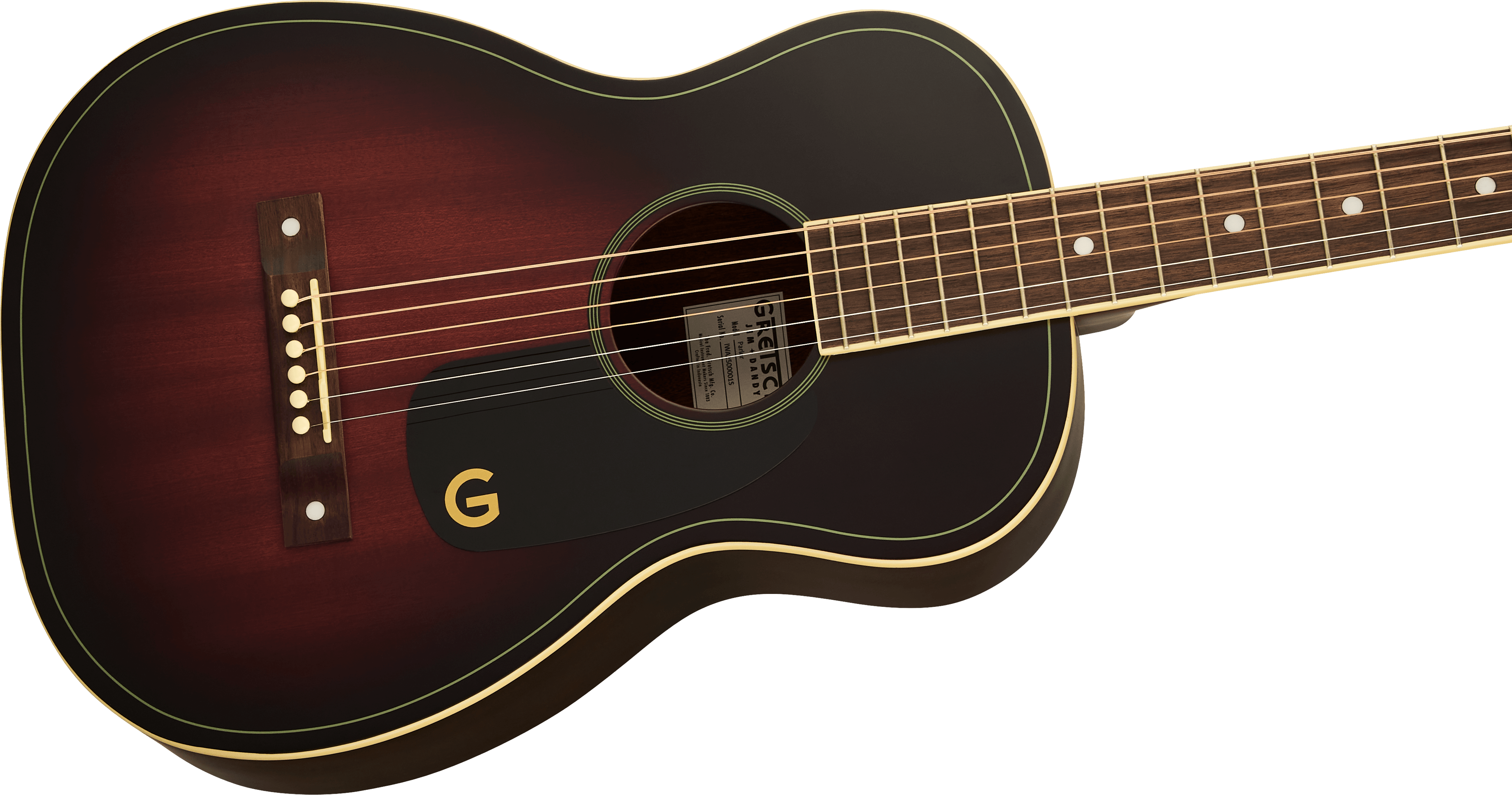 Jim Dandy Parlor Deep Cherry  Burst
