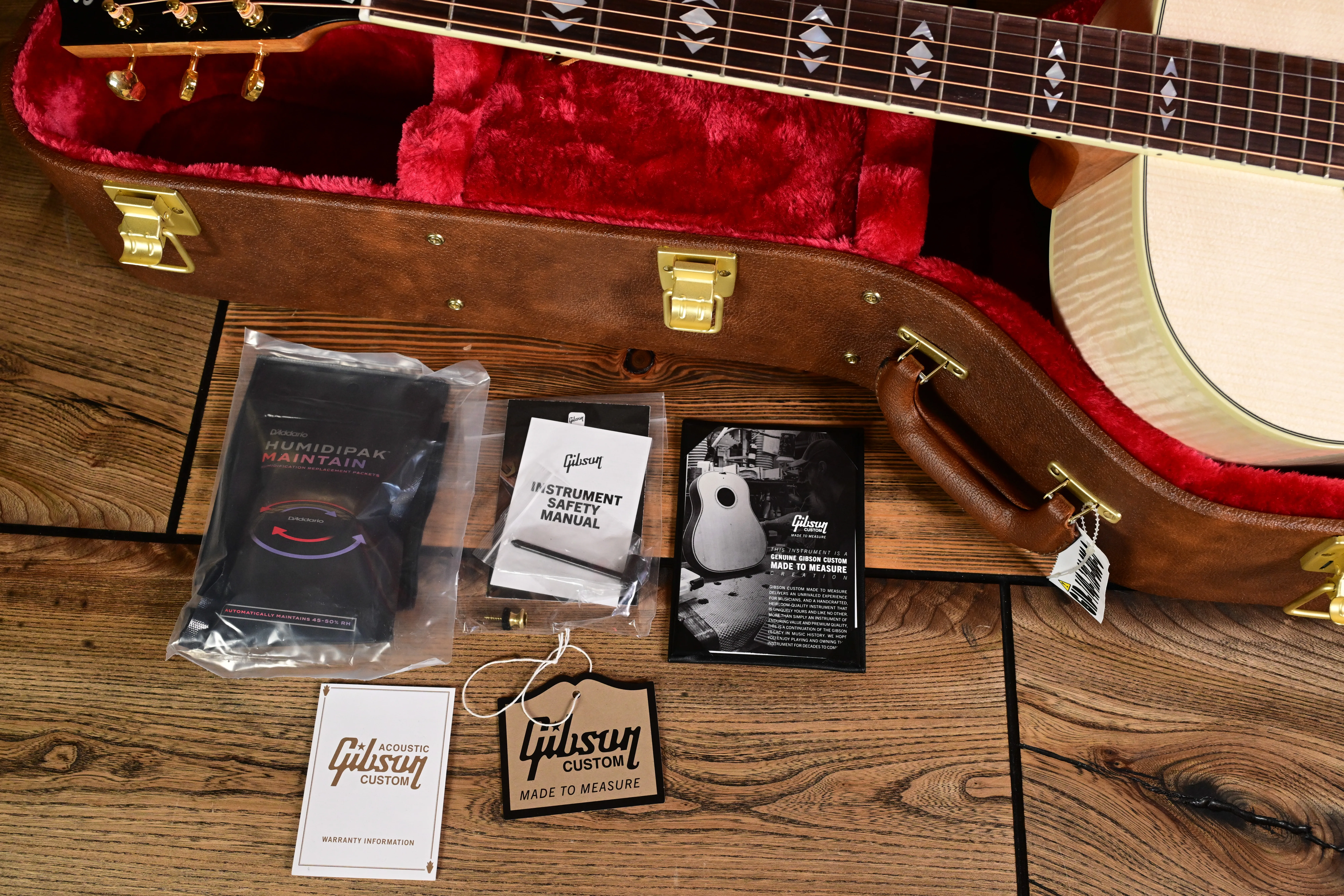 Advanced Jumbo Standard Maple M2M Custom Shop Westerngitarre