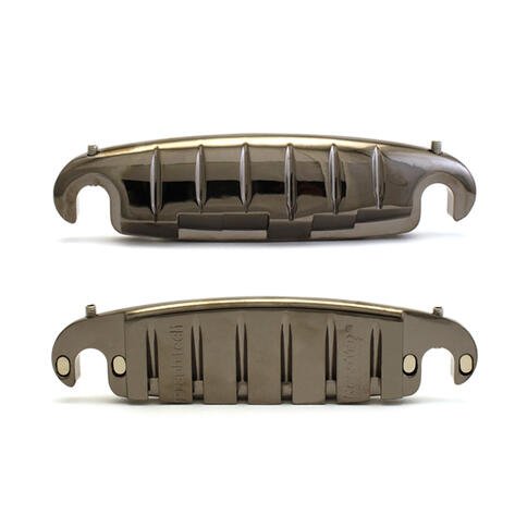 ResoMax Sonic 1 One-Piece Wraparound Bridge (Imperial Posts) - Black Nickel