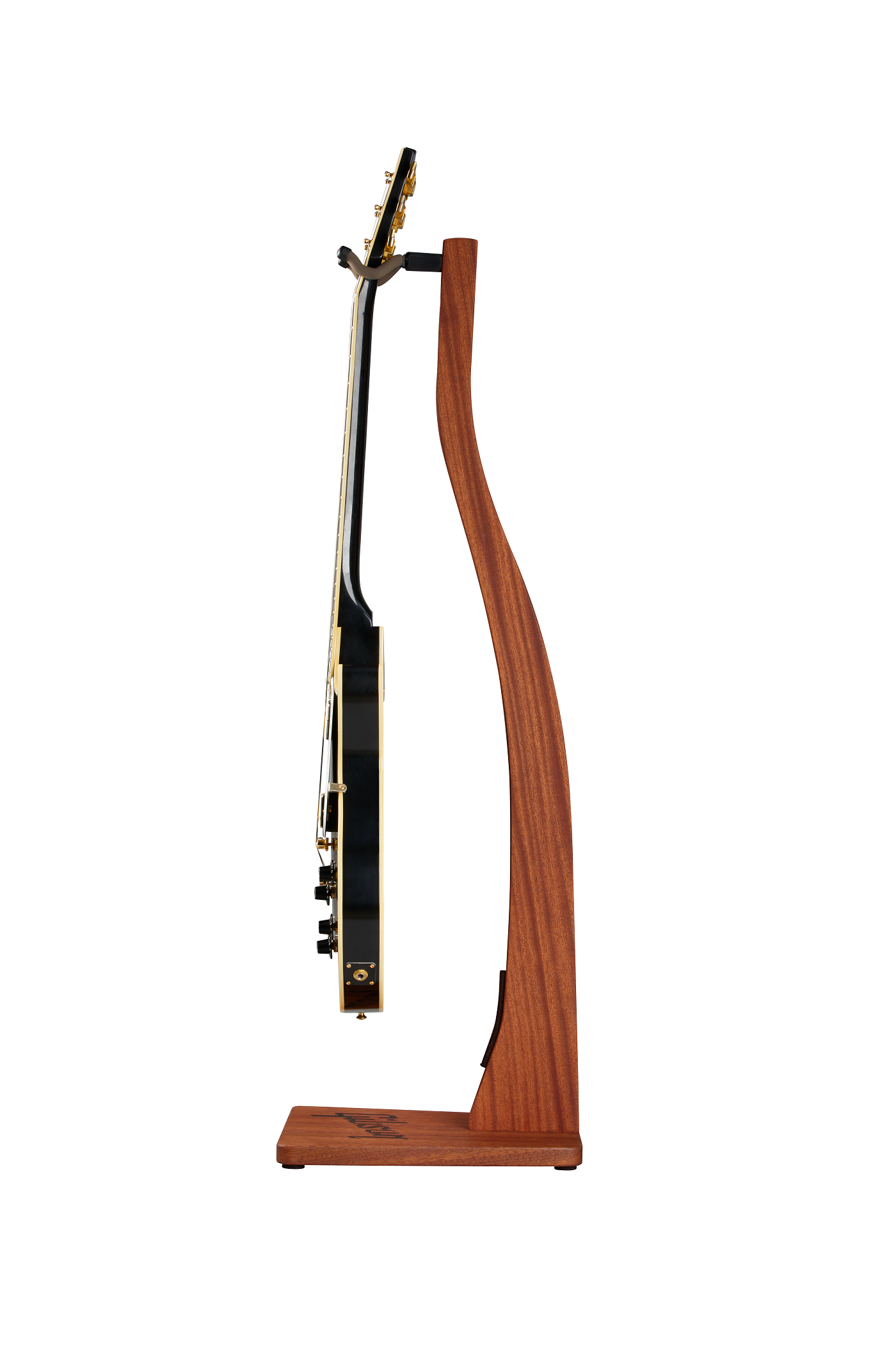Handcrafted Wooden Guitar Stand, Mahogany