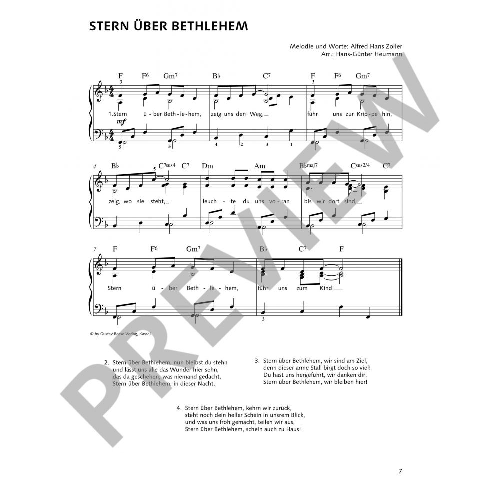 Weihnachtszeit - Weihnachtslieder für Klavier