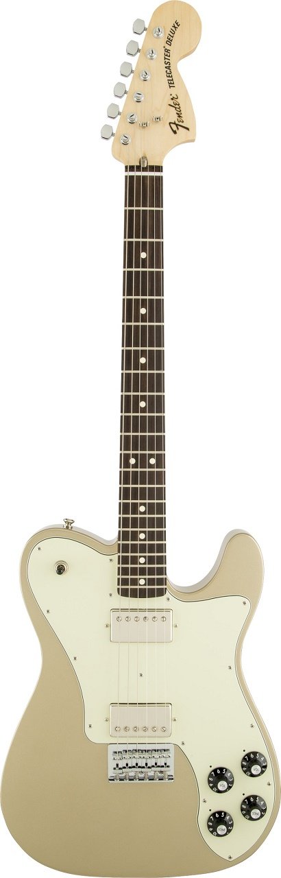 Chris Shiflett Telecaster® Deluxe, Rosewood Fingerboard, Shoreline Gold